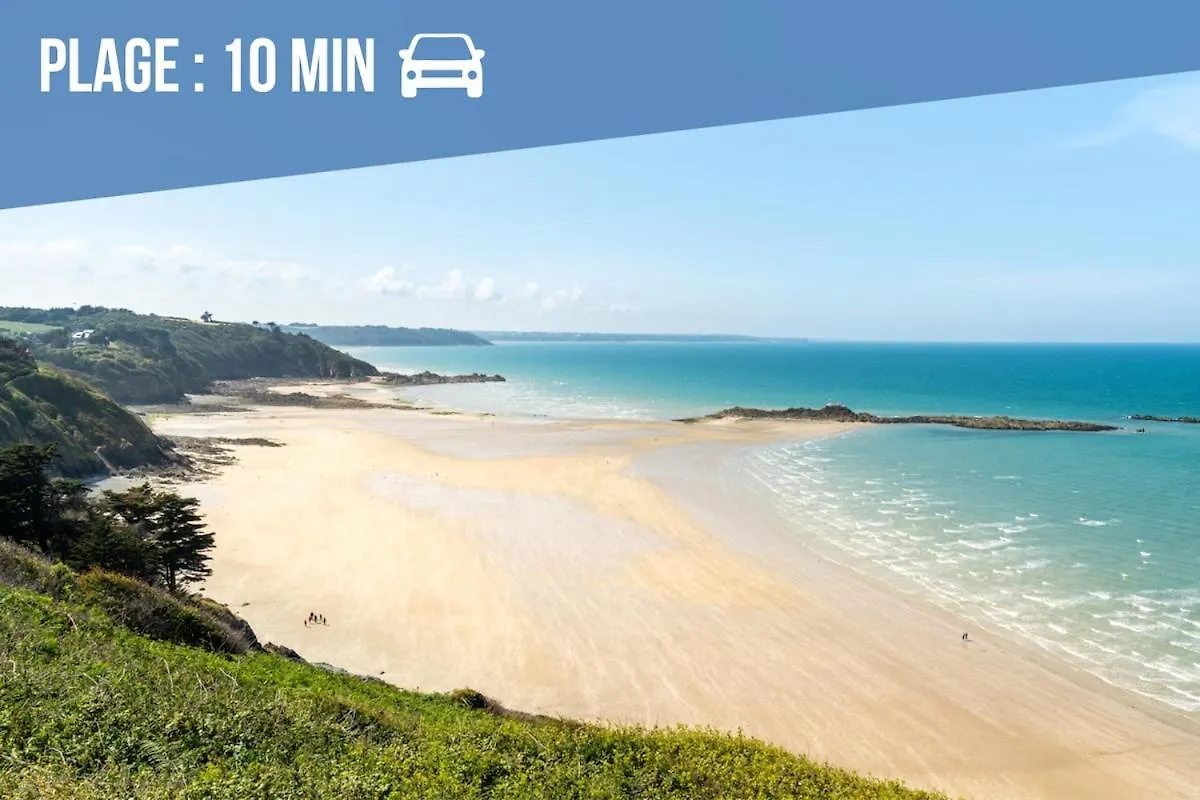 Appartement L'Etoile - Parking Gratuit, Confort & Design Chic Saint-Brieuc